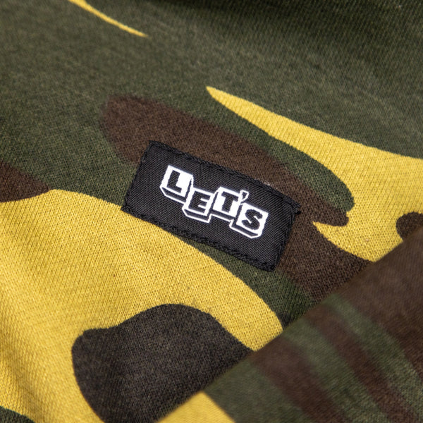 Camo fleece Zip Hoody