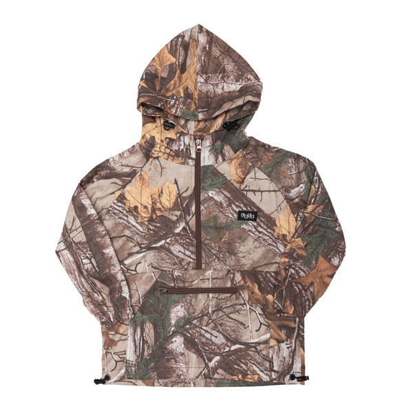 Brown Tree Camo Anorak Jacket